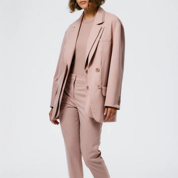 Tibi Cassius Suiting Double Layer Liam Blazer - Size: Small - RTR  -  Oversized - Picture 1 of 14